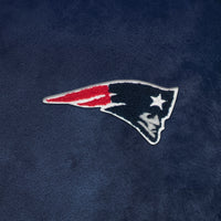 New England Patriots Fur Trim Poncho