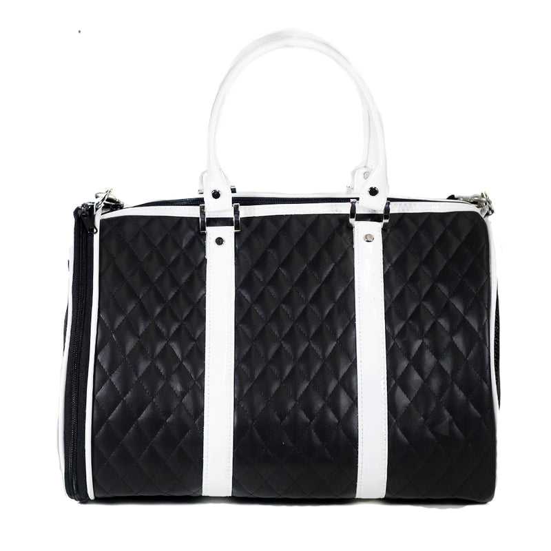 Duffel - Black and White Bag Carrier