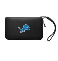 Detroit Lions Zip Organizer Wallet Pebble