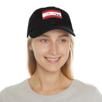 Brentford FC 25/26 Home Kit-Inspired Leather Patch Baseball Hat