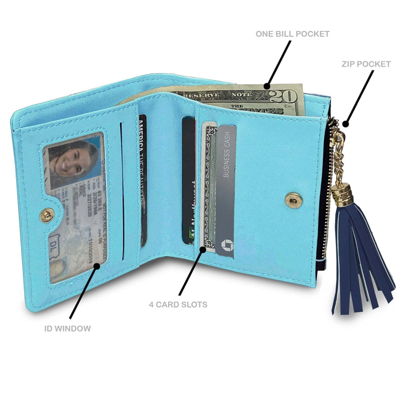 Seattle Kraken Mini Organizer Wallet