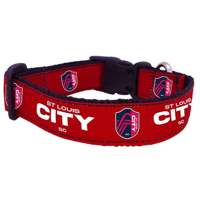 St Louis City SC Dog Collar and Leash