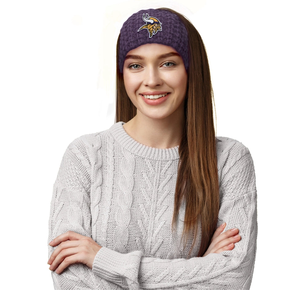 Minnesota Vikings Chunky Knit Headband