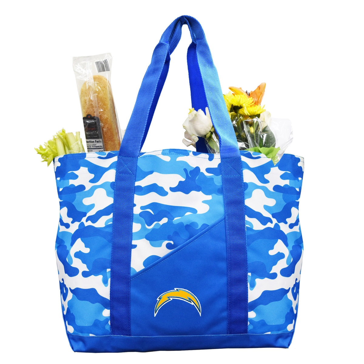 Los Angeles Chargers Super-Duty Camo Tote