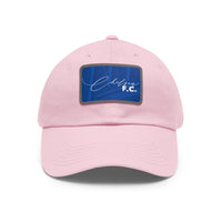 Chelsea FC 25/26 Home Kit-Inspired Leather Patch Baseball Hat