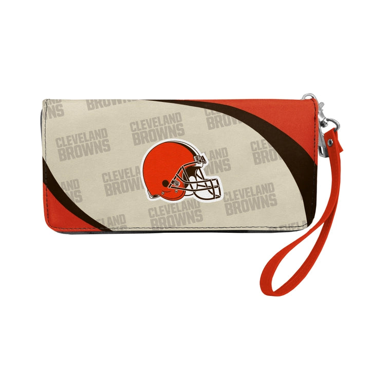 Cleveland Browns Curve Zip Organizer Wallet