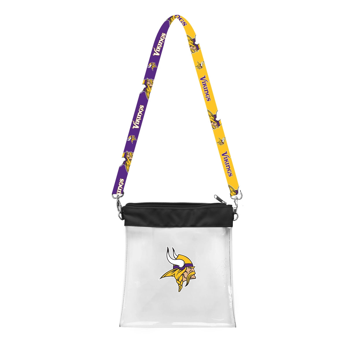 Minnesota Vikings Clear Pattern Strap Bag