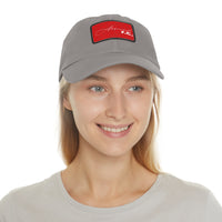 Arsenal FC 25/26 Home Kit-Inspired Leather Patch Baseball Hat