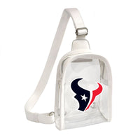 Houston Texans Clear Mini Sling