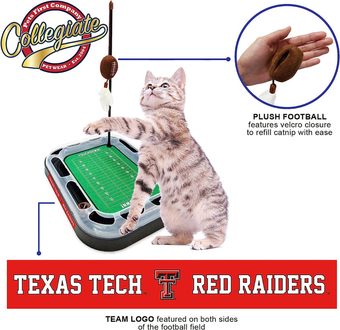 TX Tech Red Raiders Football Cat Scratcher Toy