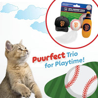 San Francisco Giants 3 piece Catnip Toy Set