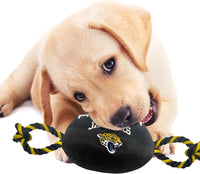 Jacksonville Jaguars Football Rope Toy