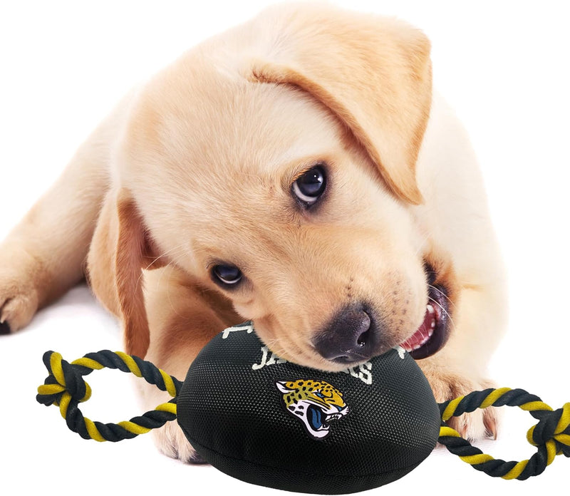 Jacksonville Jaguars Football Rope Toy