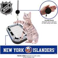 New York Islanders Hockey Rink Cat Scratcher Toy