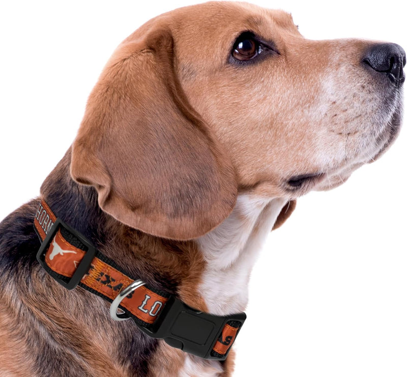 TX Longhorns Dog Satin Collar or Leash