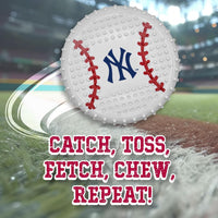New York Yankees Hard Nylon Baseball Chew Toy