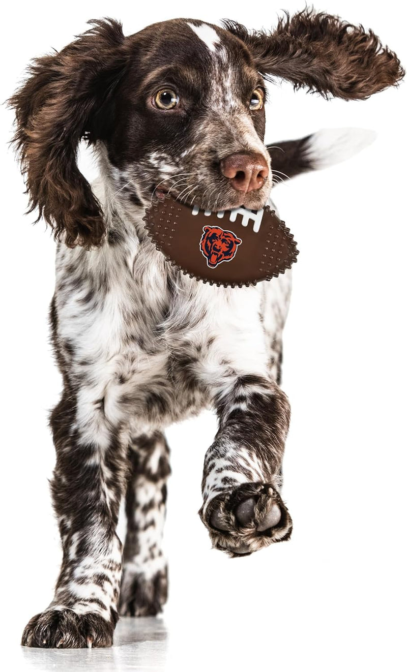Chicago Bears Hard Nylon Football Chew Toy