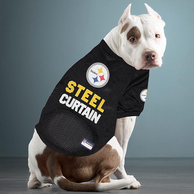 Pittsburgh Steelers Mesh Pet Shirt