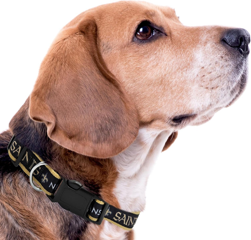 New Orleans Saints Dog Satin Collar or Leash