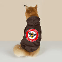 Brentford FC 25/26 Team Inspired Cotton-Blend Pet Hoodie