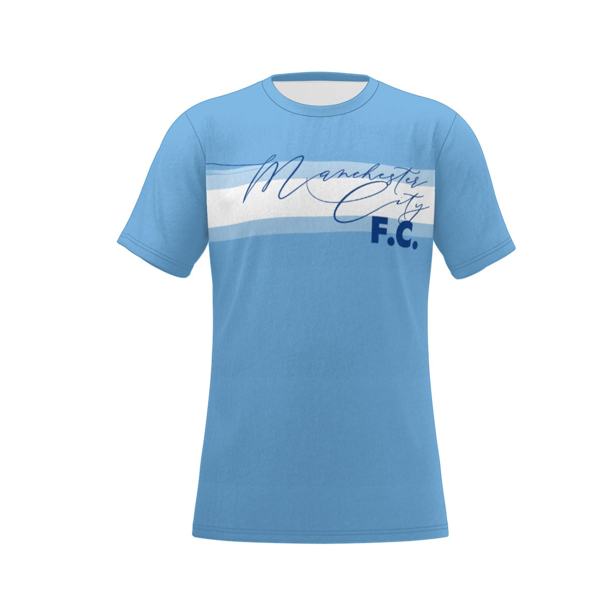 Manchester City FC 25/26 Home Kit Inspired Unisex Basic T-shirt