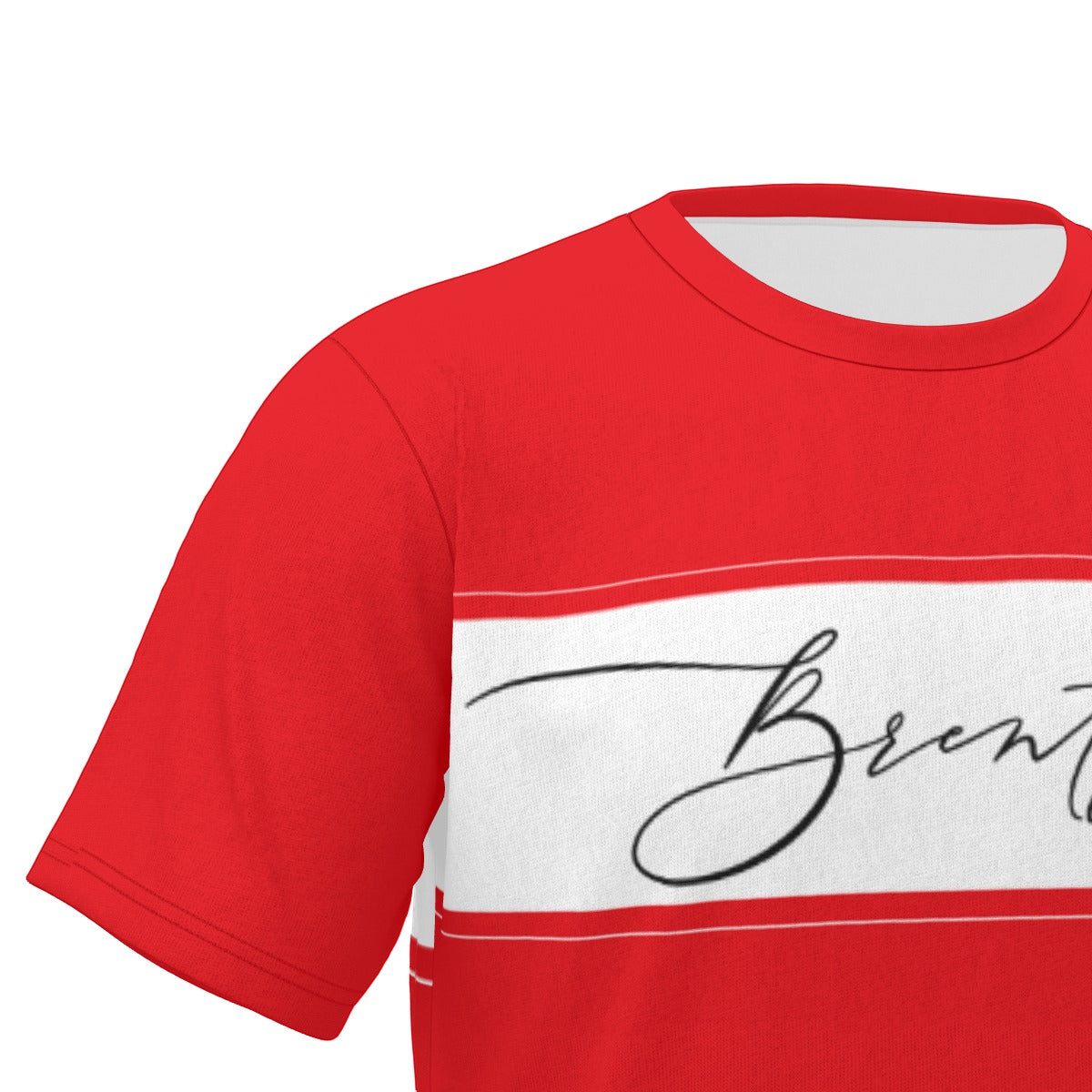 Brentford FC 25/26 Home Kit Inspired Unisex Basic T-shirt
