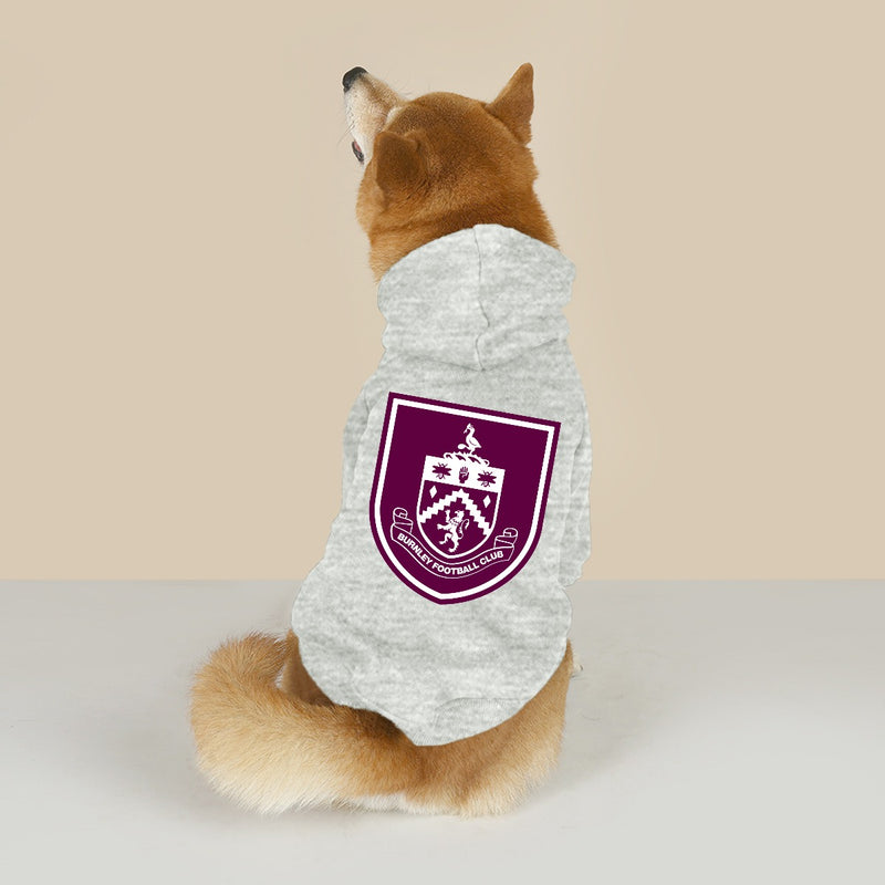 Burnley FC 25/26 Team-Inspired Cotton-Blend Pet Hoodie