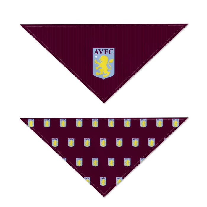 Aston Villa FC 25/26 Home Kit Inspired Reversible Bandana