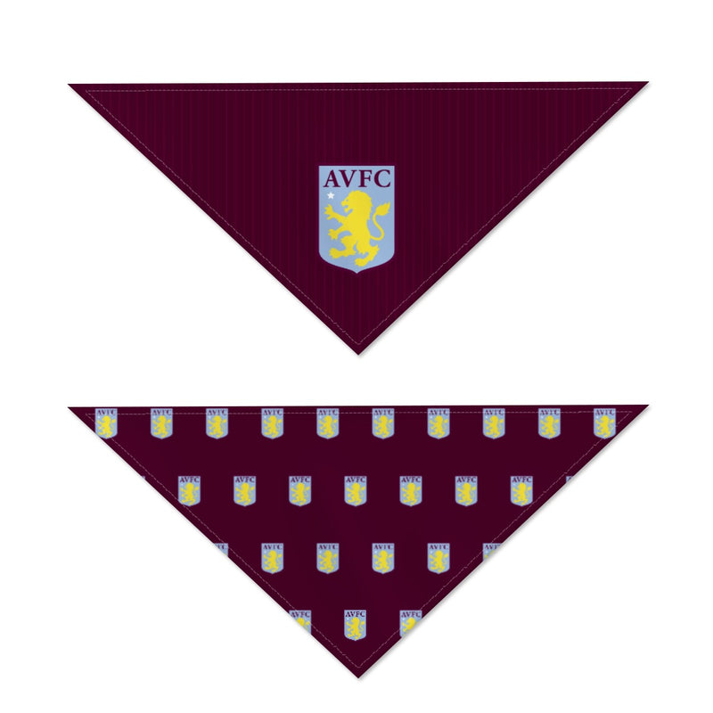 Aston Villa FC 25/26 Home Kit Inspired Reversible Bandana