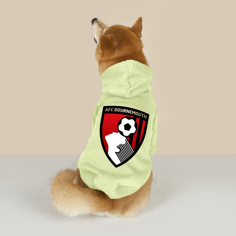 AFC Bournemouth 25/26 Inspired Cotton-Blend Pet Hoodie