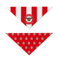 Brentford FC 25/26 Home Kit Inspired Reversible Bandana