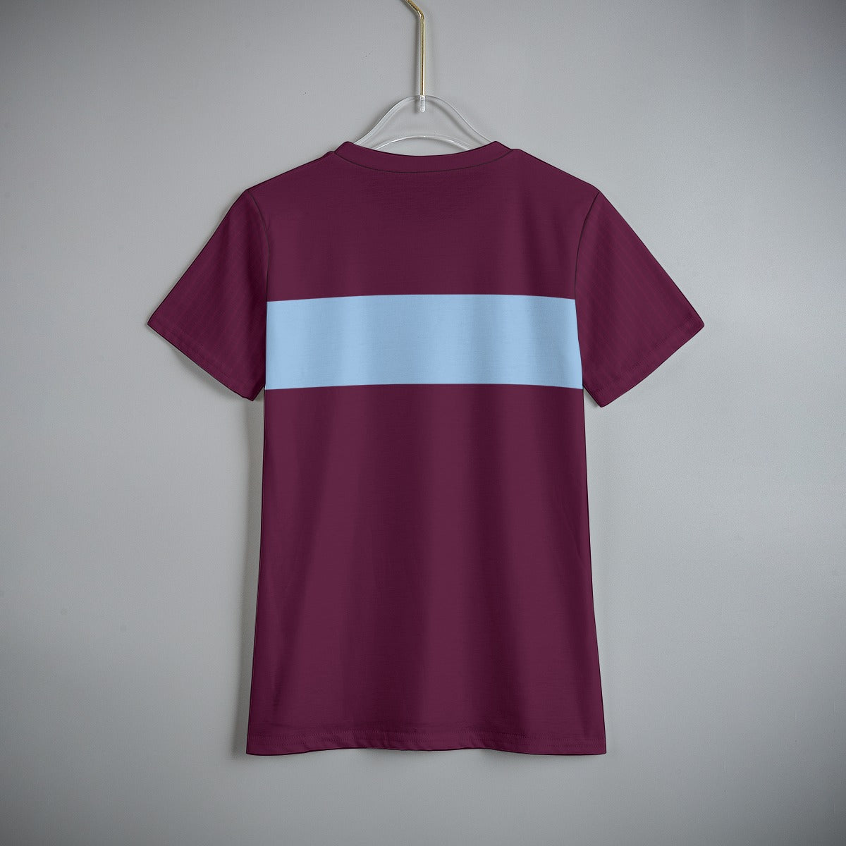 Aston Villa FC 25/26 Home Kit Inspired Kids Eco-friendly Basic T-shirt