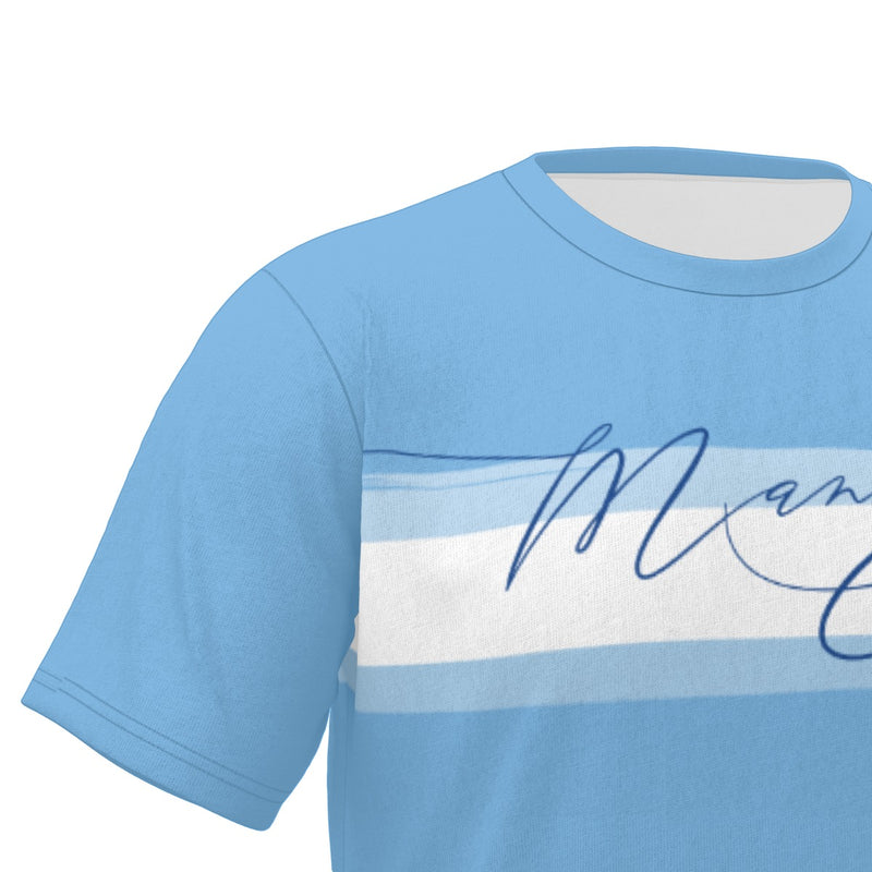 Manchester City FC 25/26 Home Kit Inspired Unisex Basic T-shirt