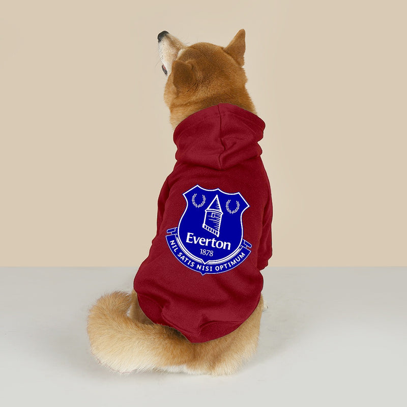 Everton FC 25/26 Team-Inspired Cotton-Blend Pet Hoodie
