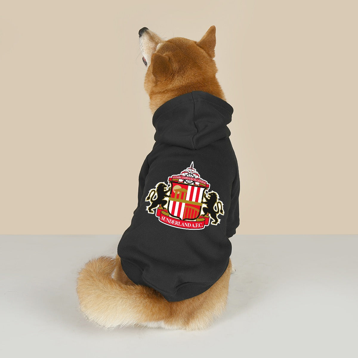 Sunderland AFC 25/26 Team-Inspired Cotton-Blend Pet Hoodie