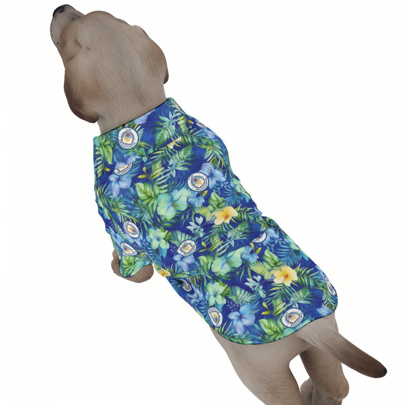 Manchester City FC 25/26 Team-Inspired Pet Hawaiian Shirt