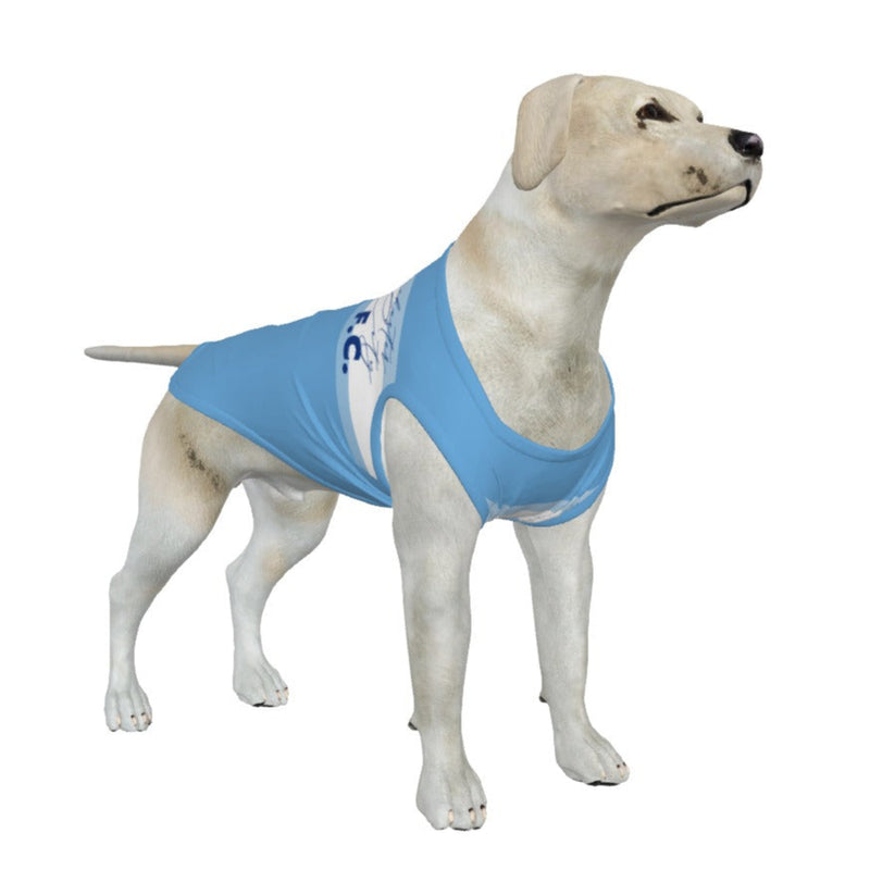 Manchester City FC 25/26 Home Inspired Pet Graphic Tee Shirt (Sizes XS-Small)