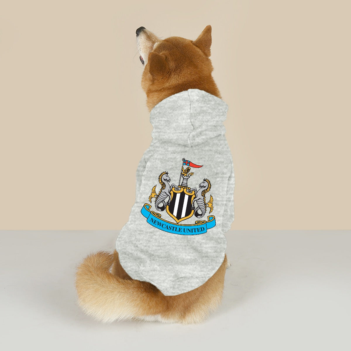 Newcastle United FC 25/26 Team-Inspired Cotton-Blend Pet Hoodie