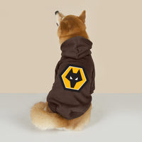 Wolverhampton FC 25/26 Team-Inspired Cotton-Blend Pet Hoodie