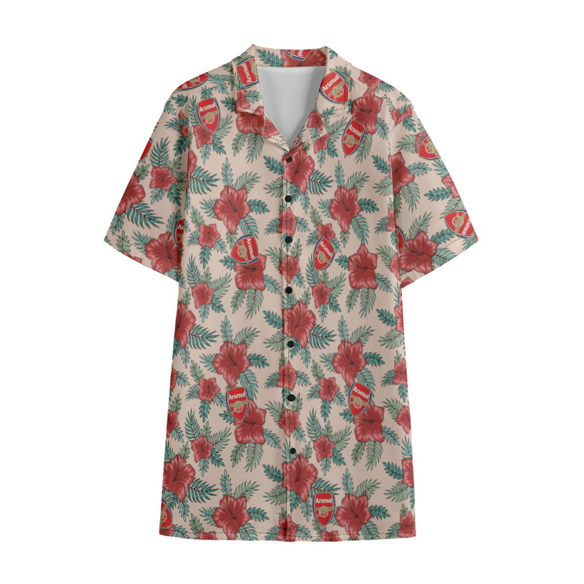 Arsenal FC 25/26 Team-Inspired Unisex Hawaiian Shirt