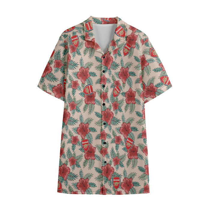 Arsenal FC 25/26 Team-Inspired Unisex Hawaiian Shirt