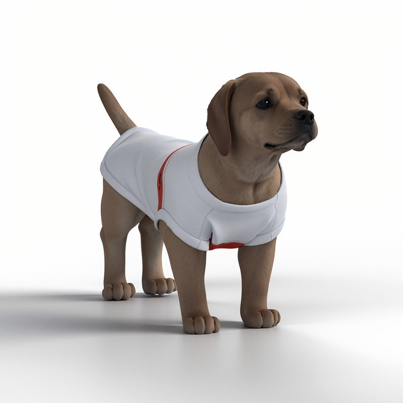 Sunderland AFC 25/26 Home Inspired Pet Graphic Tee Shirt (Sizes XS-Small)