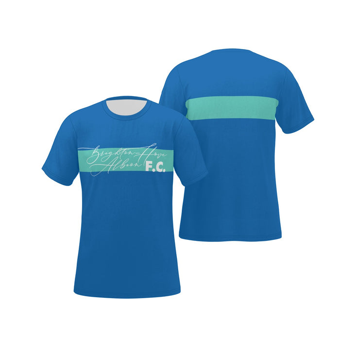 Brighton & Hove Albion FC 25/26 Home Kit Inspired Unisex Basic T-shirt