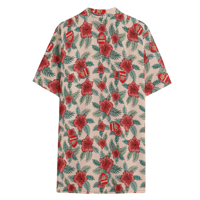 Arsenal FC 25/26 Team-Inspired Unisex Hawaiian Shirt