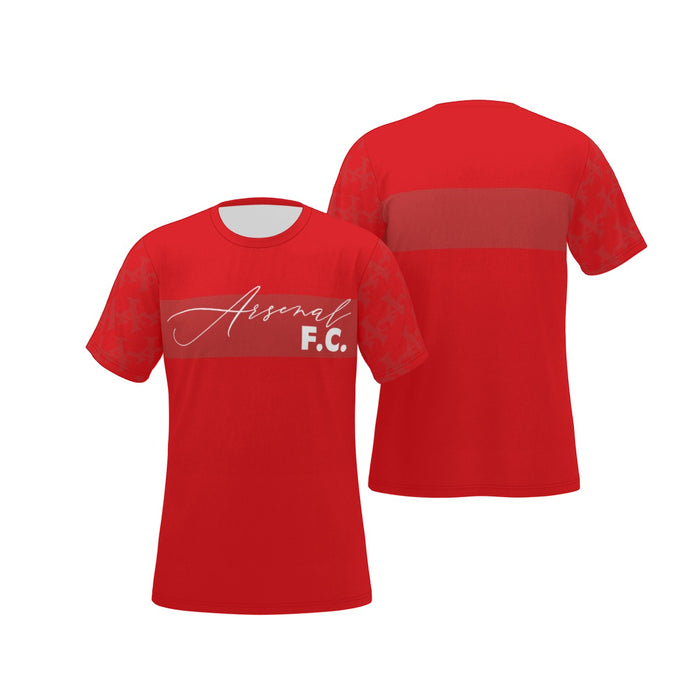 Arsenal FC 25/26 Home Kit Inspired Unisex Basic T-shirt