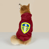 Leeds United FC 25/26 Team-Inspired Cotton-Blend Pet Hoodie