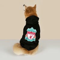 Liverpool FC 25/26 Team-Inspired Cotton-Blend Pet Hoodie