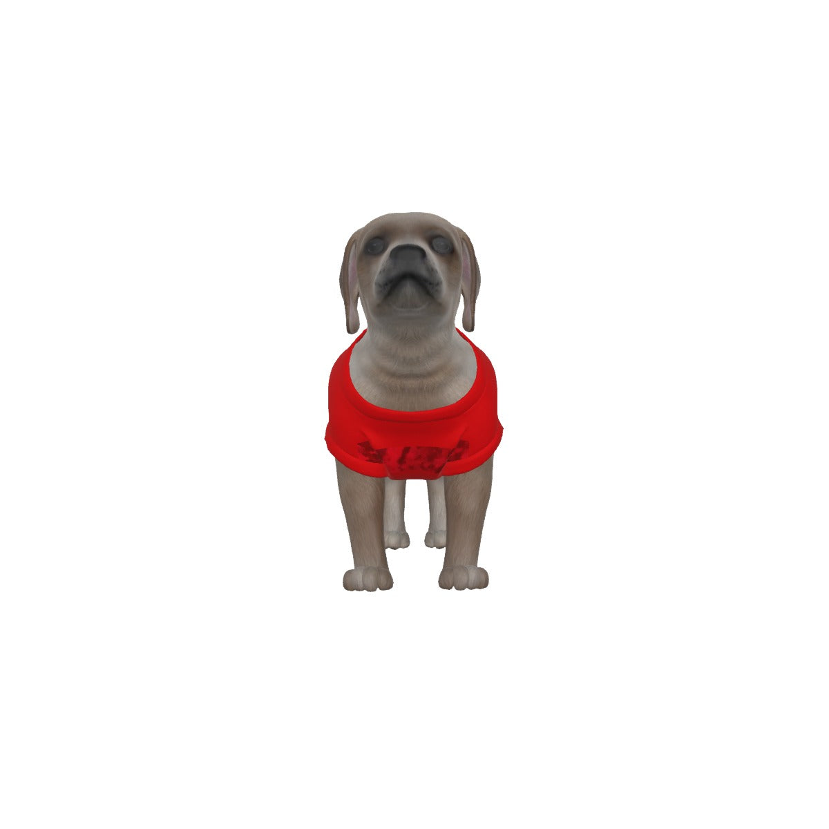 Manchester United FC 25/26 Home Inspired Graphic Pet Tee Shirt (Size M-2x)