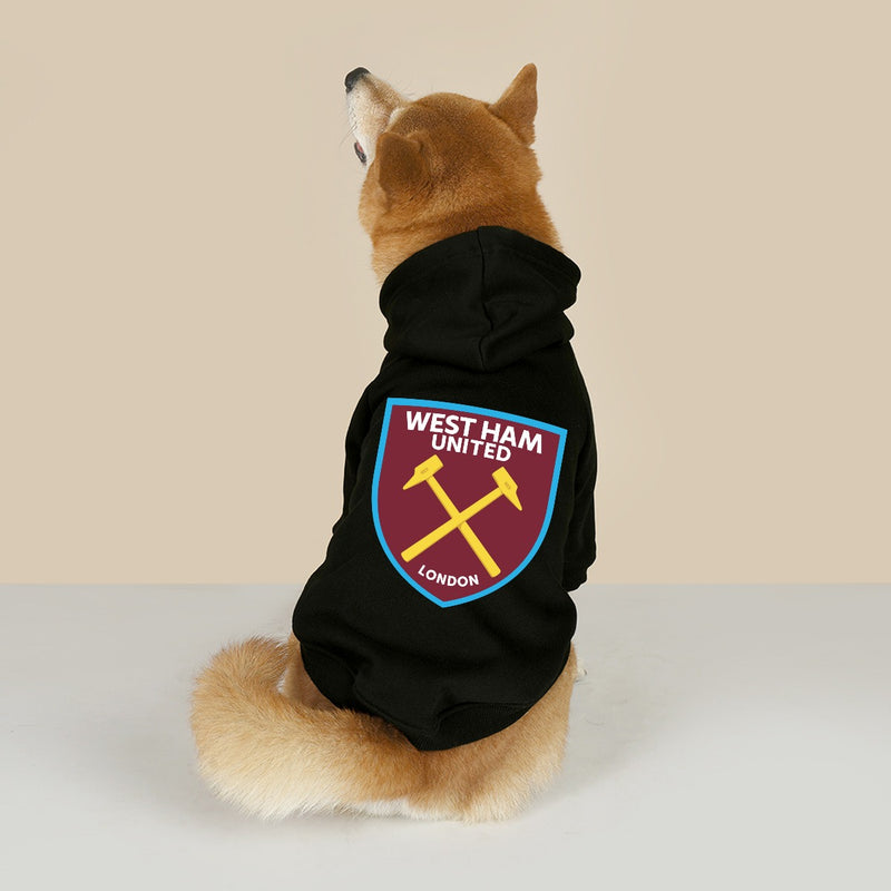 West Ham United FC 25/26 Team-Inspired Cotton-Blend Pet Hoodie