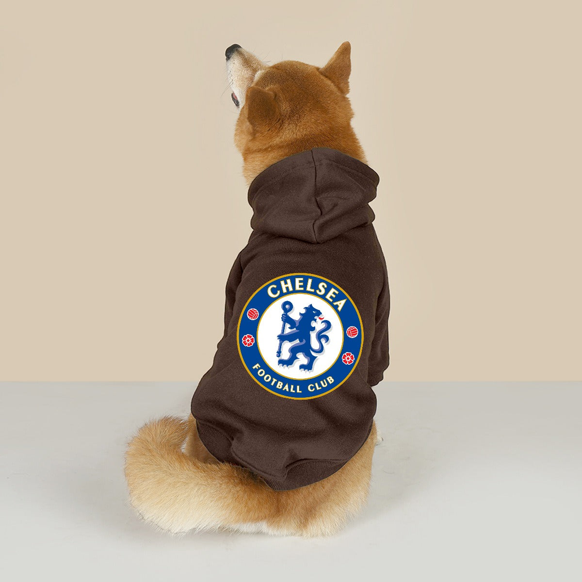 Chelsea FC 25/26 Team-Inspired Cotton-Blend Pet Hoodie